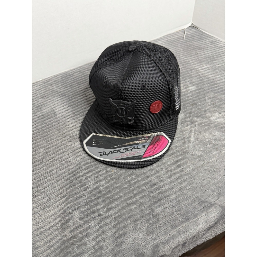 a Black Scale snapback